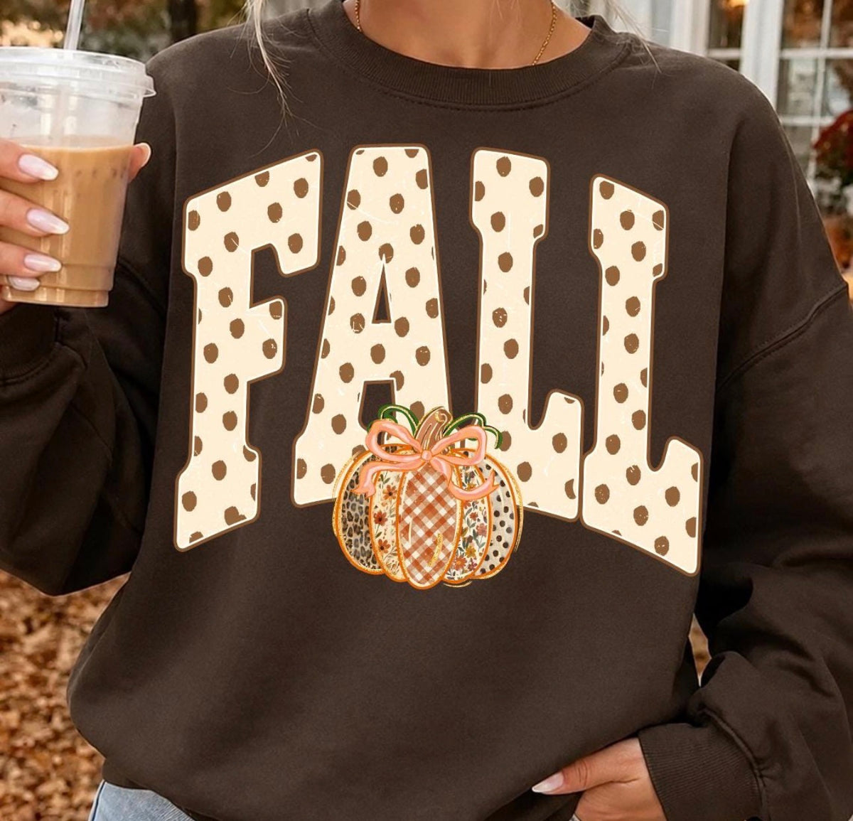 Fall Polka Dot